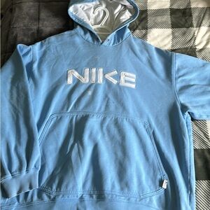 Baby Blue Nike Hoodie